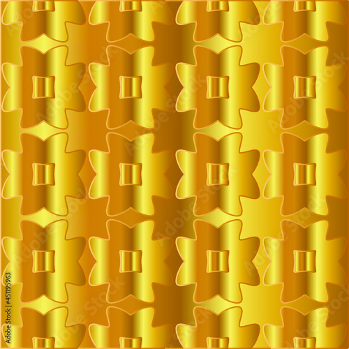 Gold metal texture background vector illustration 