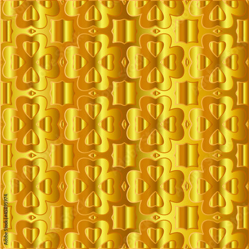 Gold metal texture background vector illustration 