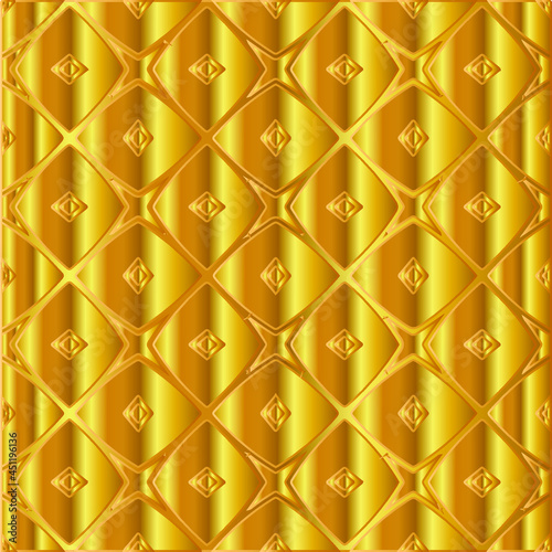 Gold metal texture background vector illustration 
