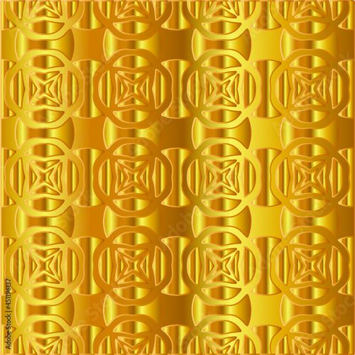 Gold metal texture background vector illustration 
