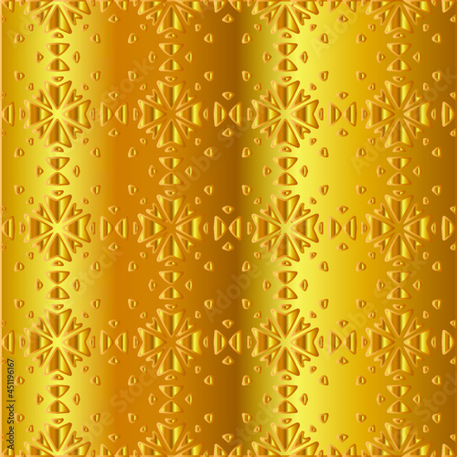 Gold metal texture background vector illustration 
