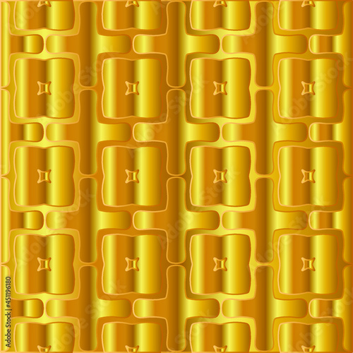Gold metal texture background vector illustration 
