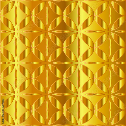 Gold metal texture background vector illustration 
