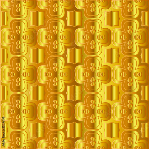 Gold metal texture background vector illustration 
