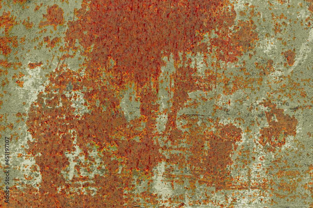 Rusty texture. Rusty old painted metal background. Rusty texture. Rusty old painted metal background.