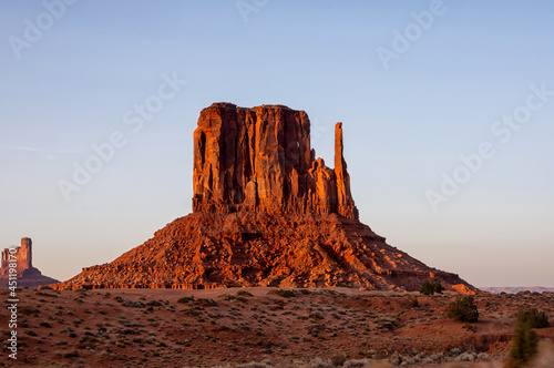 Sunset At Monument Valley