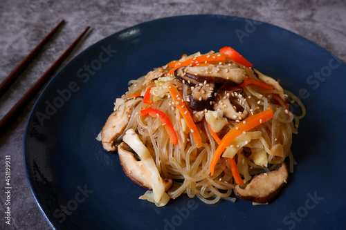 Japchae Korean Food