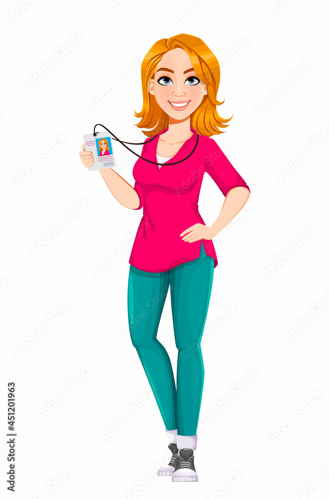 Successful businesswoman. Cute business woman Successful businesswoman. Cute business woman