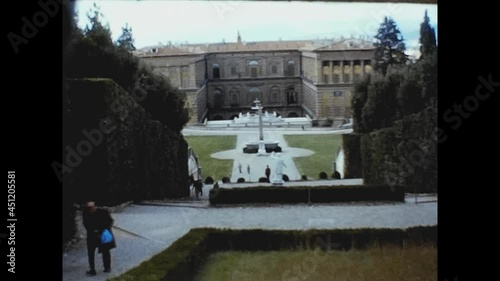 Italy 1974, Villa Salviati Park in Florence 3 photo