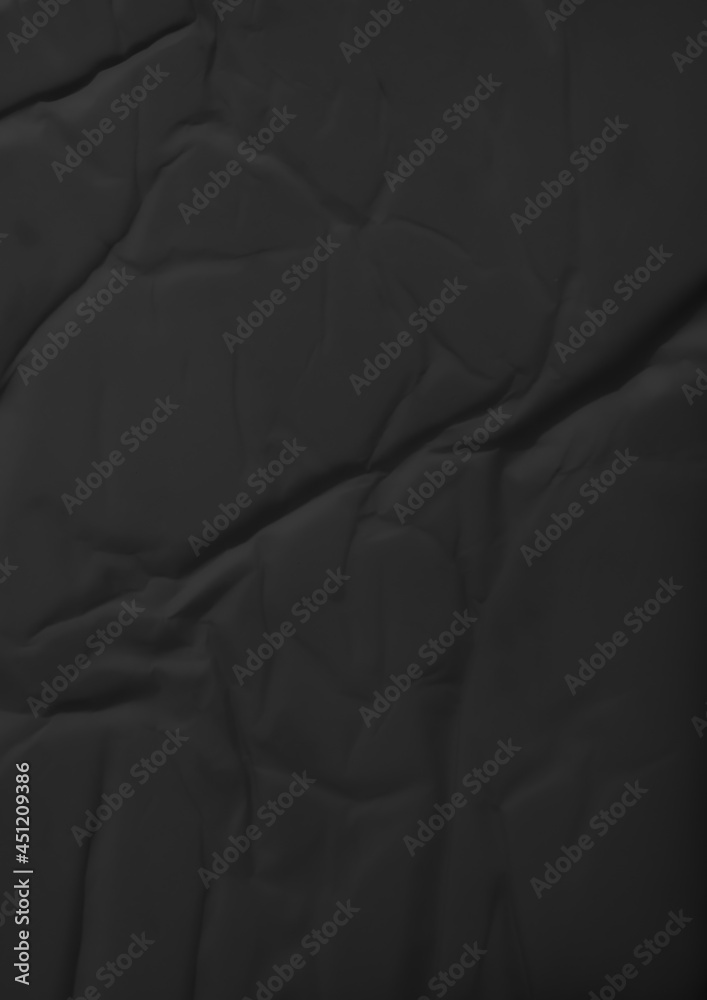Black Glue, Wrinkled and Crumpled Paper Texture Black Glue, Wrinkled and Crumpled Paper Texture