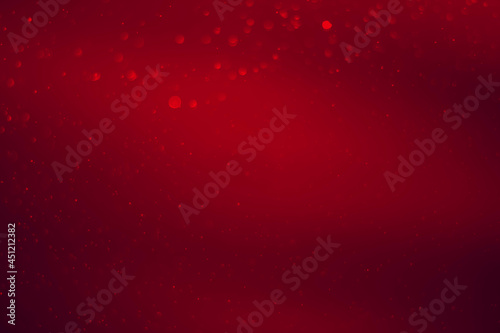 red glitter vintage lights background. red bokeh background.