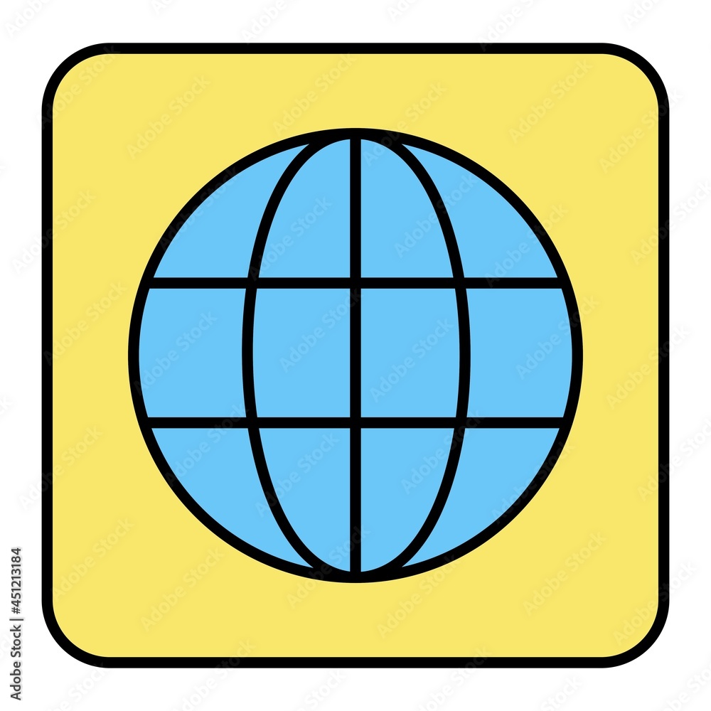 Vector Internet Filled Outline Icon Design Vector Internet Filled Outline Icon Design