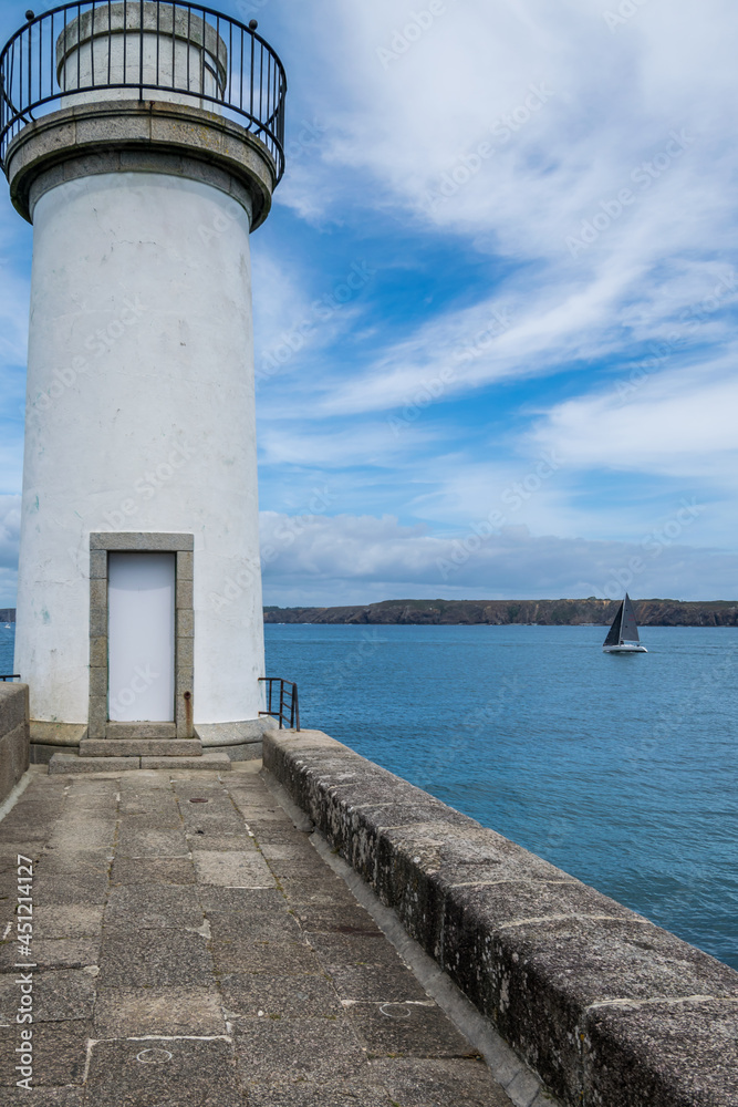 Camaret, station balnéaire du Finistère en Bretagne, France.