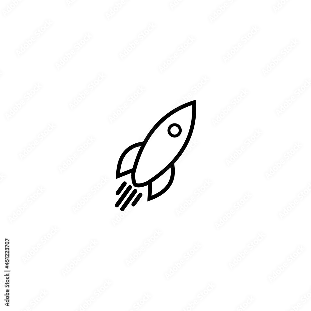 rocket logo design icon template vector rocket logo design icon template vector