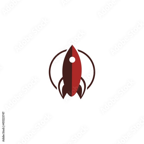 rocket logo design icon template vector © GRAY