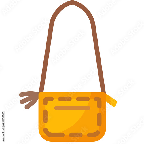 handbag flat icon