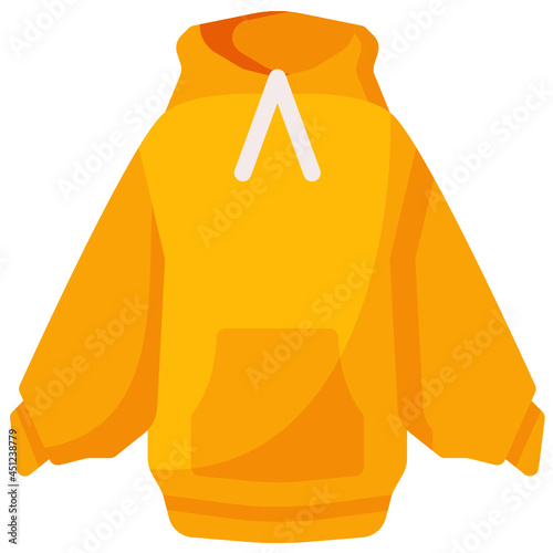 hoodie flat icon