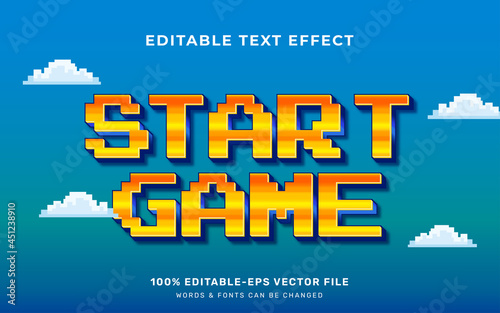 arcade text effect