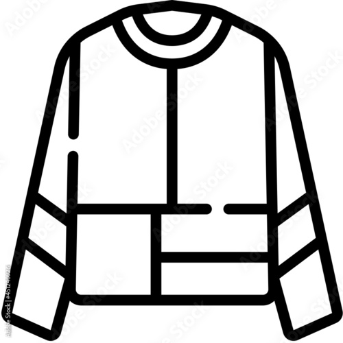 shirt line icon