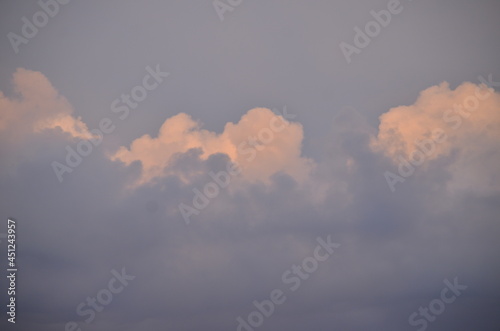 sky and clouds