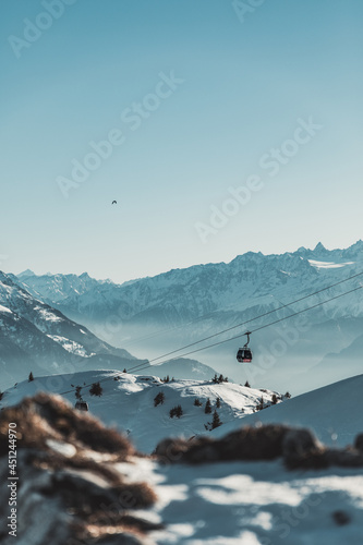Paysage hivernal Suisse