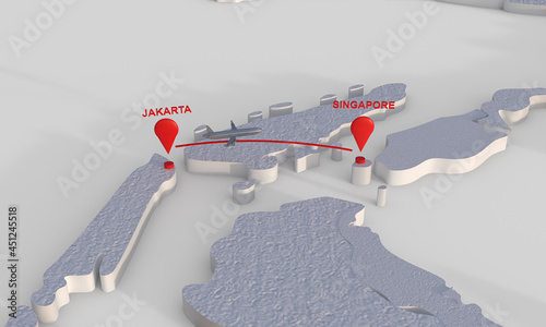 Photography jakarta to singapore by plane
