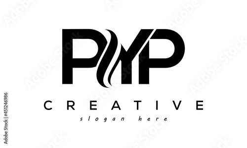 Letter PYP creative logo design vector photo