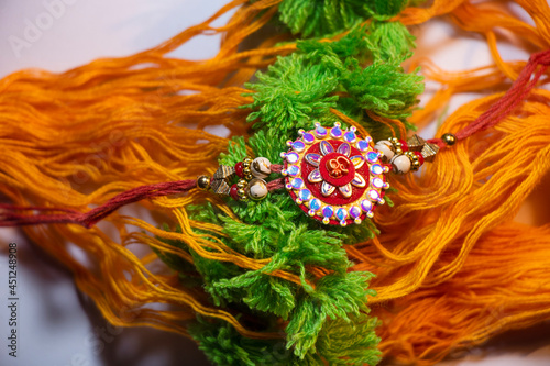 Close up of a beautiful rakhis photo