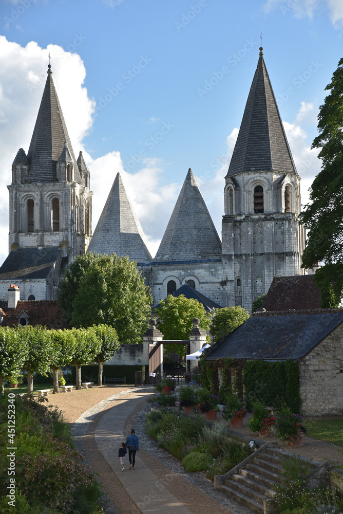 Collégiale Saint-Ours de Loches en Touraine, France