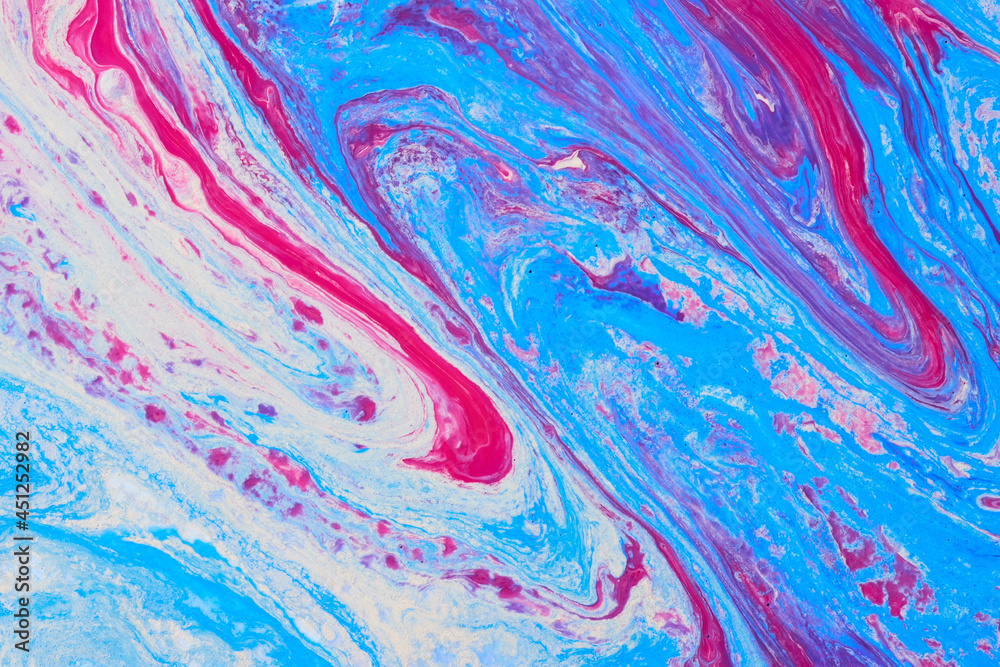 Naklejka premium Floating paints texture abstract background