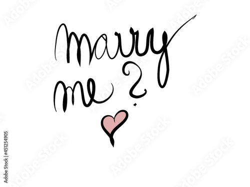 marry me sign