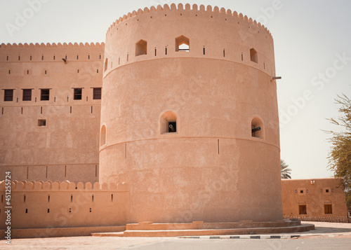 Al Hazm Fort in Rustaq, Oman. photo