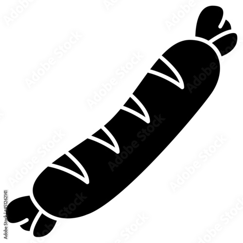 sausage solid icon