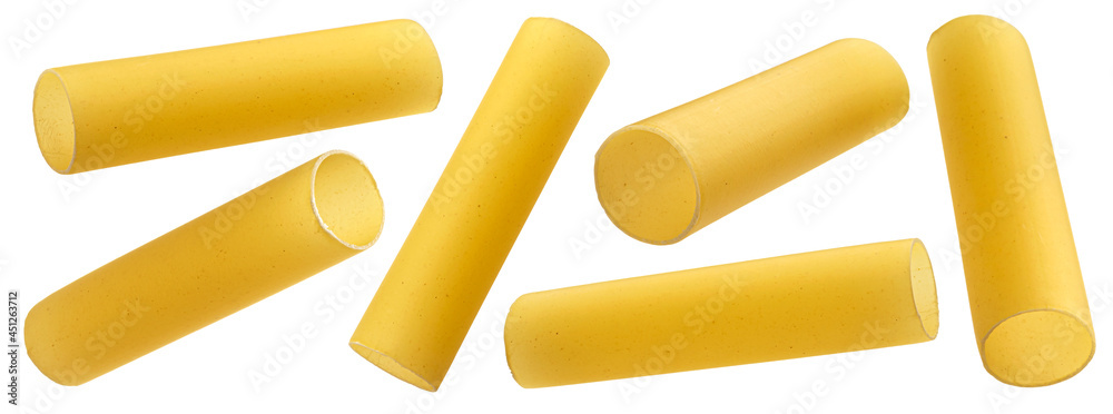 Cannelloni pasta tubes isolated on white background Photos | Adobe Stock