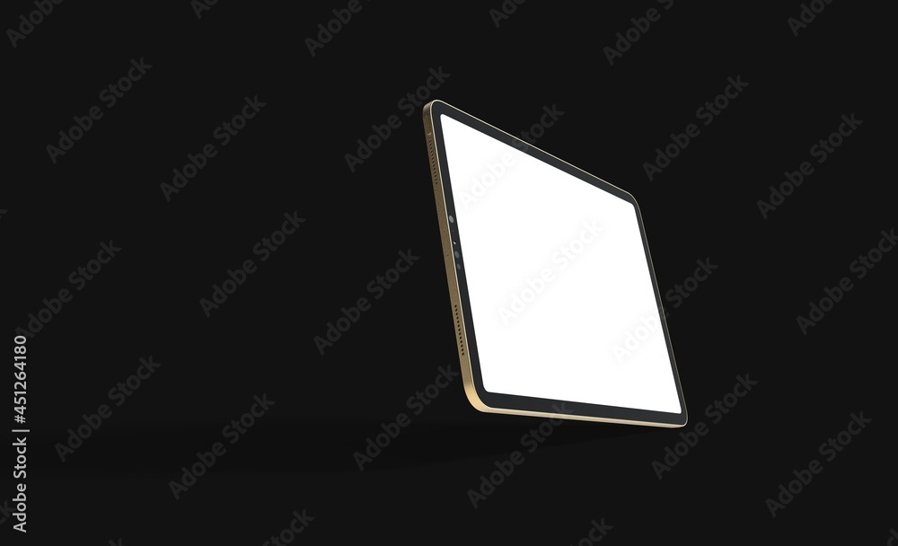 tablet pc, isolated on 3d background tablet pc, isolated on 3d background