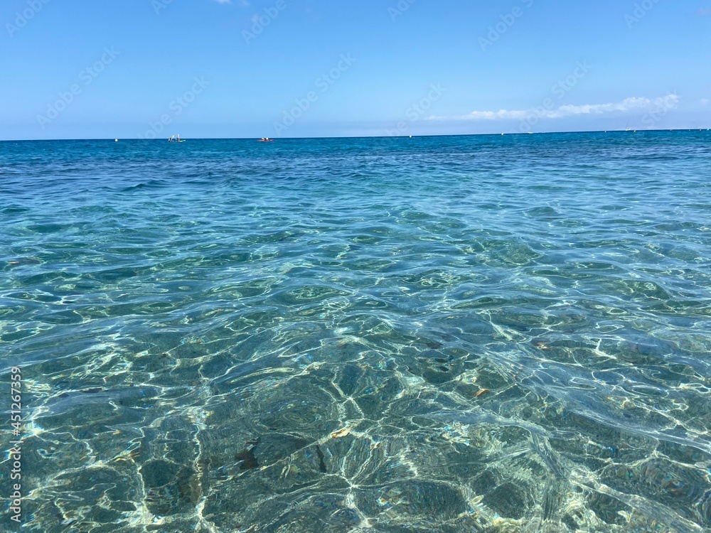 Clear water