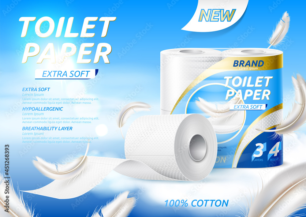 Toilet Paper Tubes Stock Vector