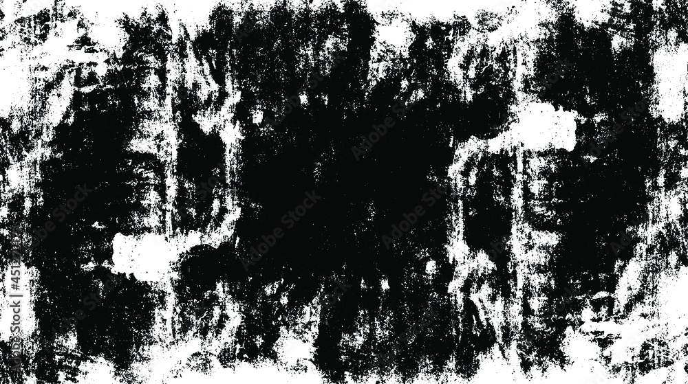 Fototapeta premium Dark grunge urban texture vector. Distressed overlay texture. Grunge background. Abstract obvious dark worn textured effect. Vector Illustration. Black isolated on white. EPS10.