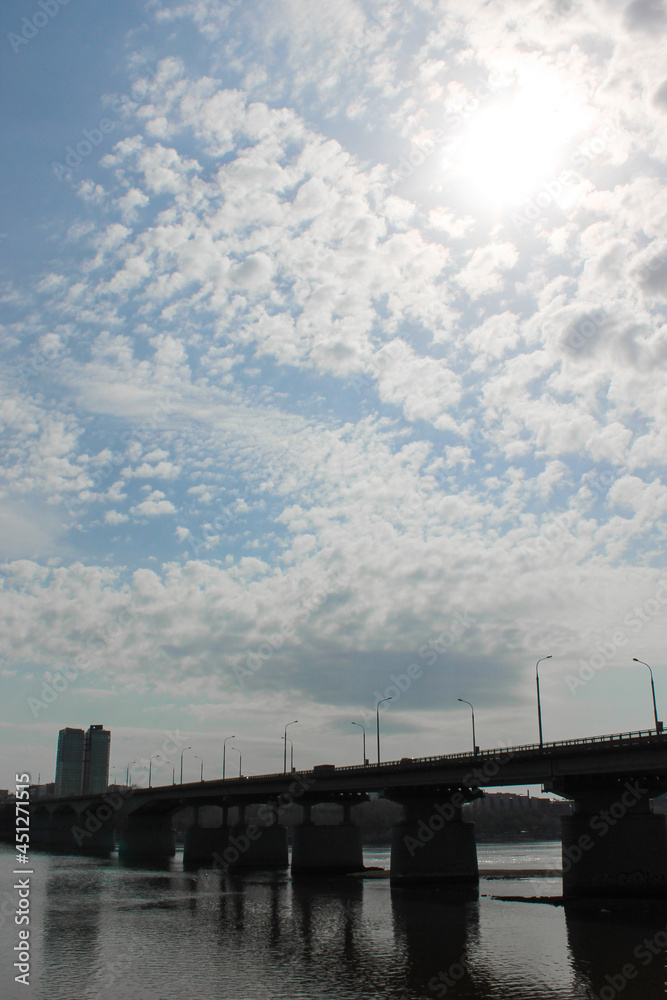 Clouds over the bridge