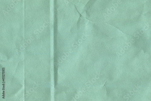 Tiffany minty blue texture paper background. Craft paper.