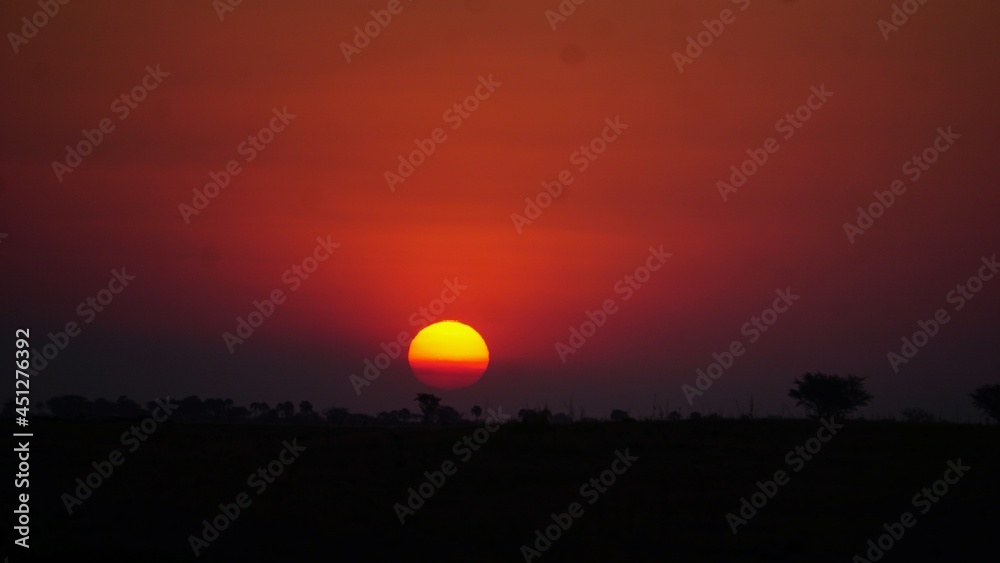 Obraz premium Africa Sunset