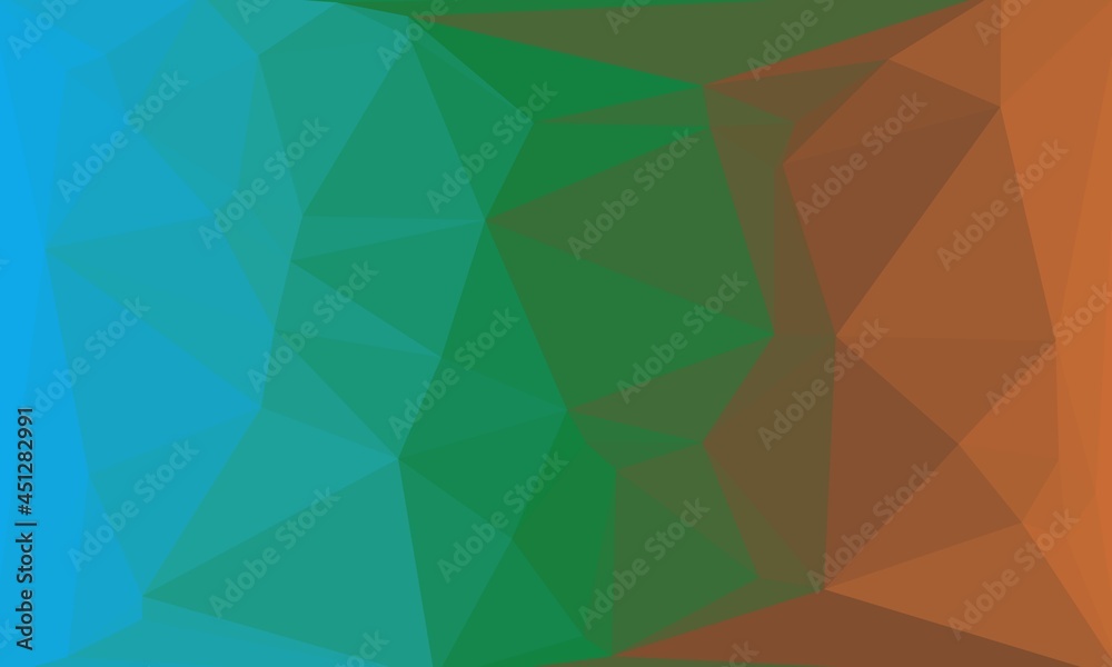 Fototapeta premium vibrant abstract colorful polygonal background