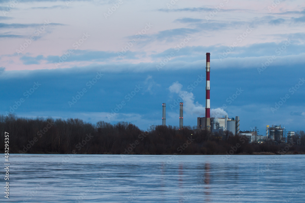 Coal-fired CHP plant on the Vistula River