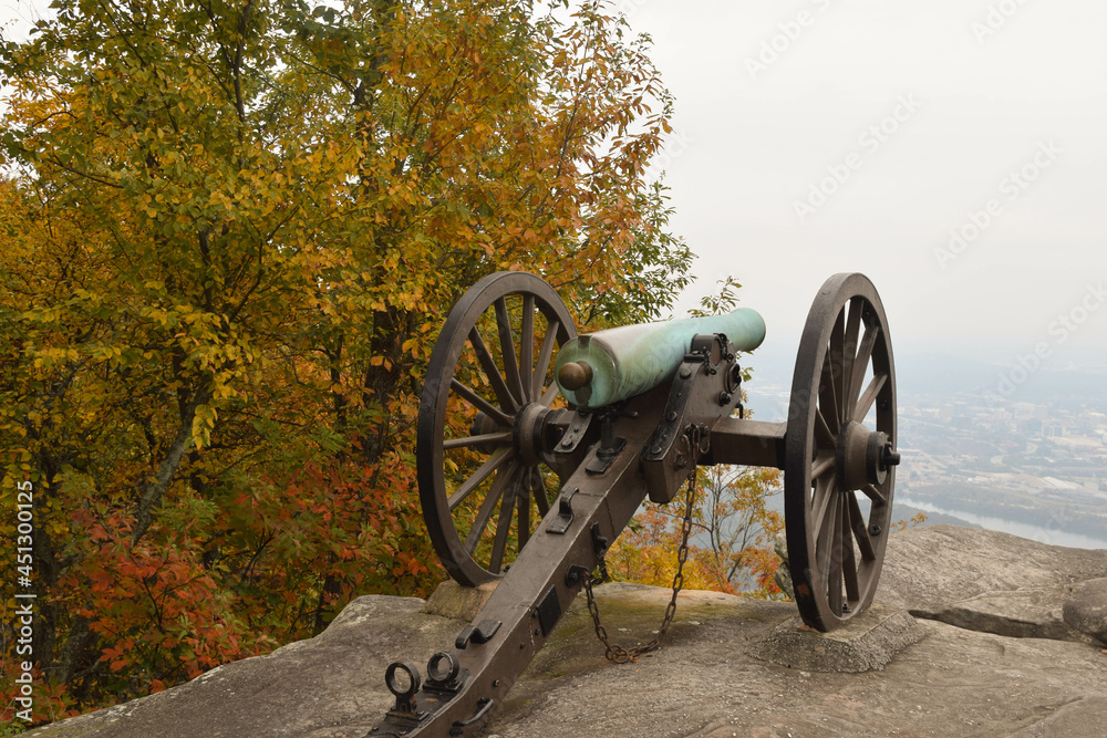 old cannon in the fortress country