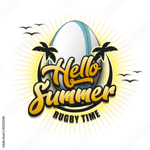 Hello summer. Rugby time