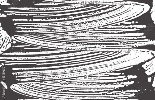 Grunge texture. Distress black grey rough trace. A
