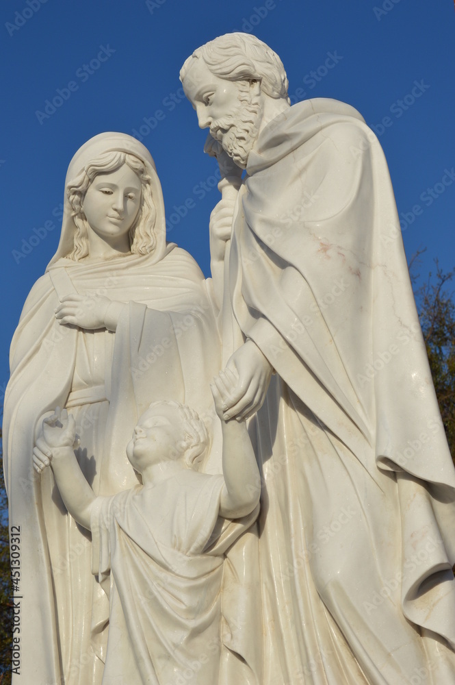 Statue at Holyfamily Church, Artesia