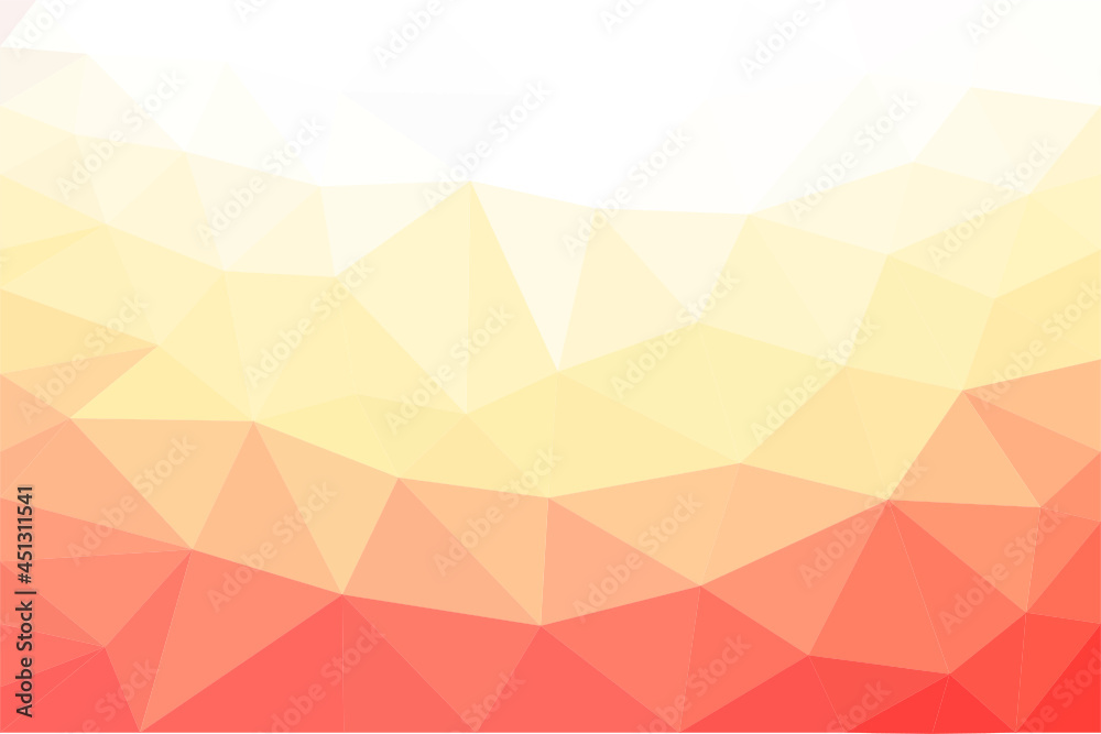 Yellow red gradation abstract triangle vector, for desktop cover design and background illustration Yellow red gradation abstract triangle vector, for desktop cover design and background illustration