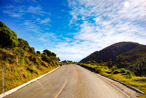 road in the mountains