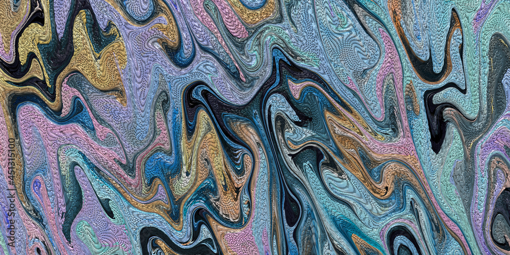 Abstract 3D Art Liquid Paint Background Abstract 3D Art Liquid Paint Background